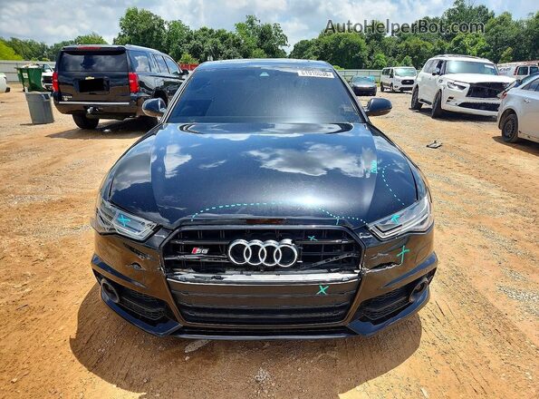 WAUHFAFC2HN119835 2017 AUDI S6 Black Widok z przodu