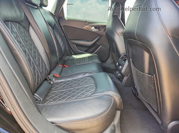 WAUHFAFC2HN119835 2017 AUDI S6 Black Widok tylnych siedzeń