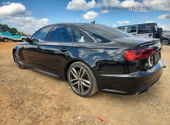 WAUHGAFC4GN001460 2016 AUDI A6 Black Rear left