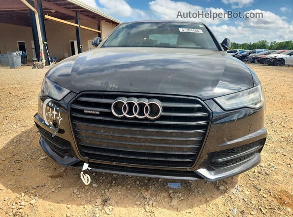 WAUHGAFC4GN001460 2016 AUDI A6 Black Front view