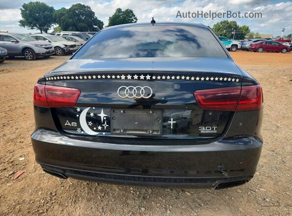 WAUHGAFC4GN001460 2016 AUDI A6 Black Rear view