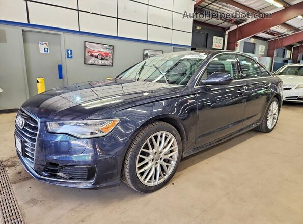 WAUHGAFC4GN004942 2016 AUDI A6 Blue Tył lewy