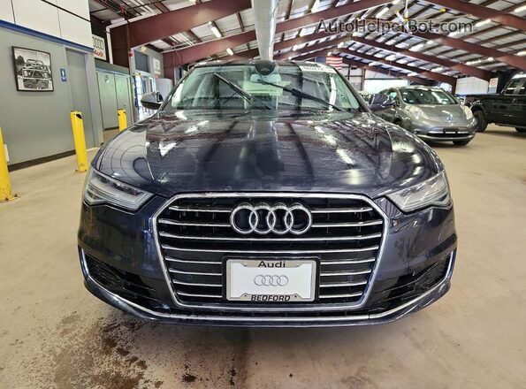 WAUHGAFC4GN004942 2016 AUDI A6 Blue Widok zestawu wskaźników