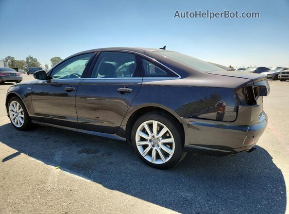 WAUHGAFC4GN014466 2016 AUDI A6 Gray Rear left