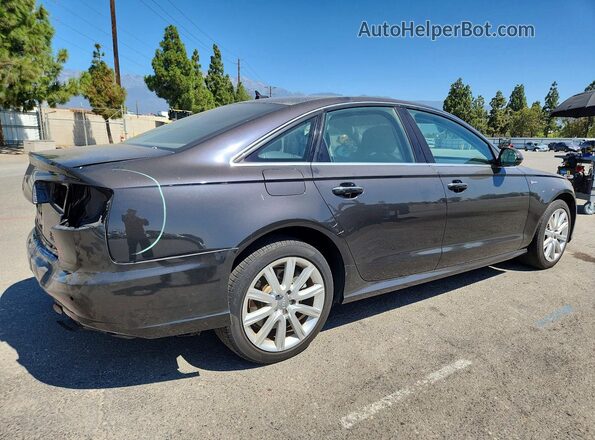 WAUHGAFC4GN014466 2016 AUDI A6 Gray Rear right