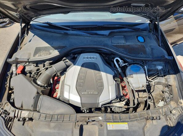 WAUHGAFC4GN014466 2016 AUDI A6 Gray Rear interior view