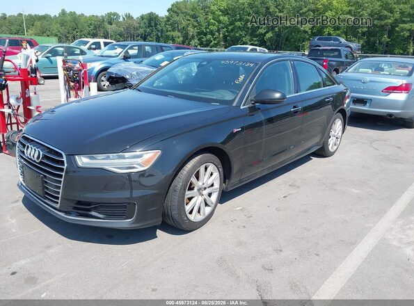 WAUHGAFC7GN014624 2016 AUDI A6 Black Front left