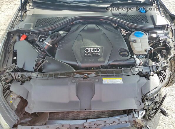 WAUHMAFC7GN011912 2016 AUDI A6 Black Widok wnętrza z tyłu