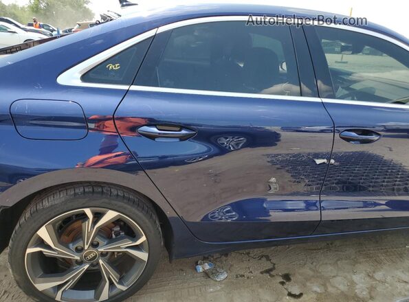 WAUHUDGY0NA058909 2022 AUDI A3 Blue Вид задніх сидінь