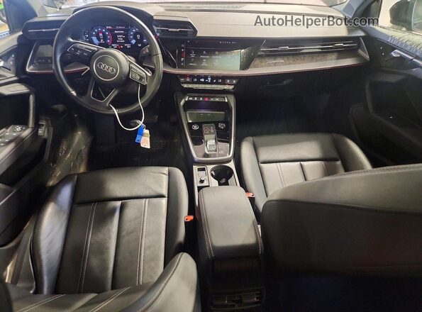WAUHUDGY1RA078253 2024 AUDI A3 Black წინა პანელის ხედი