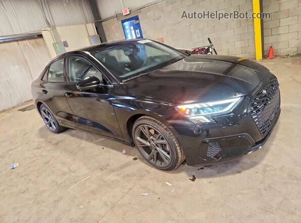 WAUHUDGY1RA078253 2024 AUDI A3 Black წინა მარჯვენა