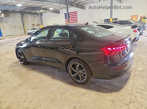 WAUHUDGY1RA078253 2024 AUDI A3 Black უკანა მარცხენა