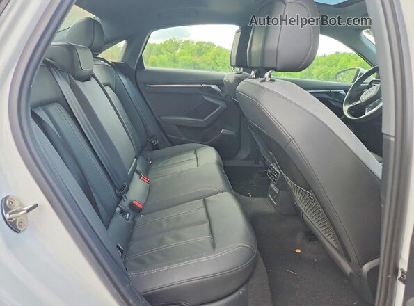 WAUHUDGY4PA103871 2023 AUDI A3 White უკანა სავარძლების ხედი