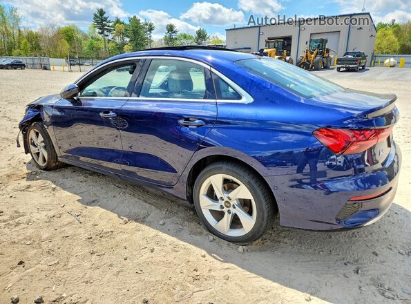 WAUHUDGY5RA012840 2024 AUDI A3 Синий Задняя левая четверть