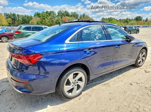 WAUHUDGY5RA012840 2024 AUDI A3 Синий Задняя правая четверть