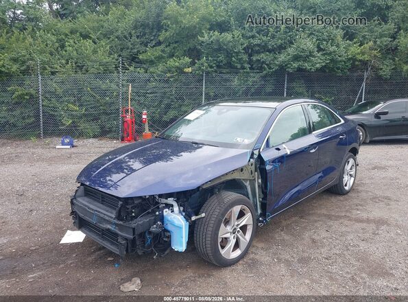 WAUHUDGY6RA012281 2024 AUDI A3 Blue Առջևի ձախ երեք քառորդ տեսարան