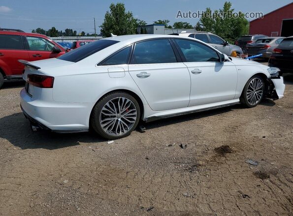 WAUJ2AFC4HN106937 2017 AUDI A6 White უკანა მარჯვენა