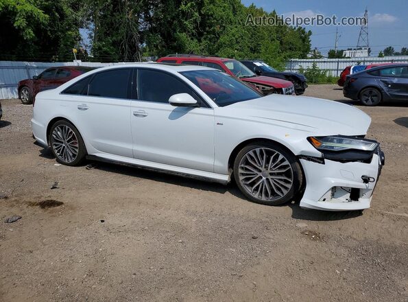 WAUJ2AFC4HN106937 2017 AUDI A6 White წინა მარჯვენა