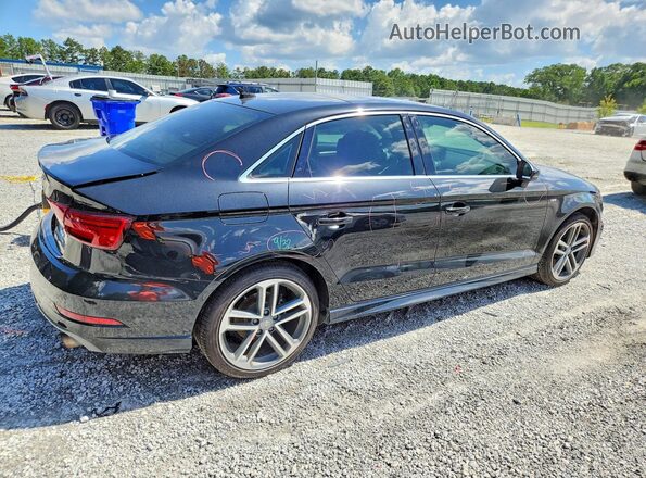 WAUJ8GFF2J1083120 2018 AUDI A3 Black უკანა მარჯვენა