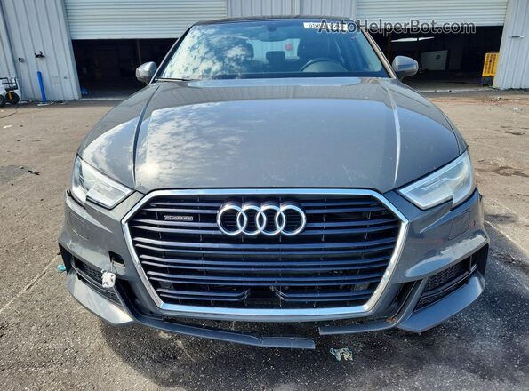 WAUJ8GFF3H1067244 2017 AUDI A3 Gray წინა ხედი