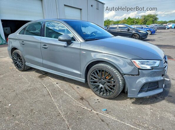 WAUJ8GFF3H1067244 2017 AUDI A3 Gray წინა მარჯვენა