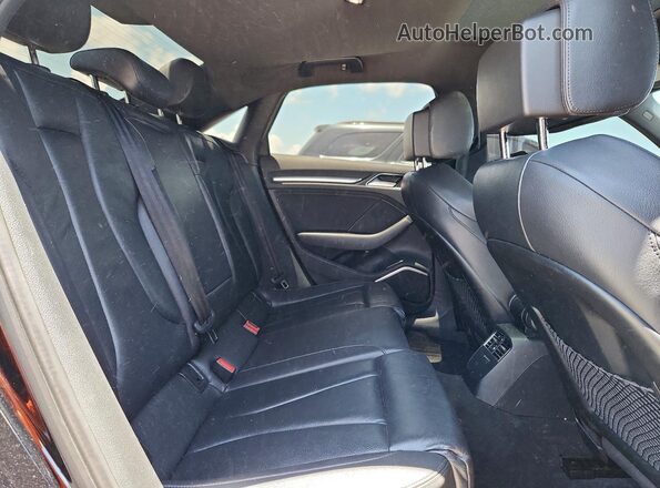 WAUJ8GFF3J1094479 2018 AUDI A3 Black Widok tylnych siedzeń