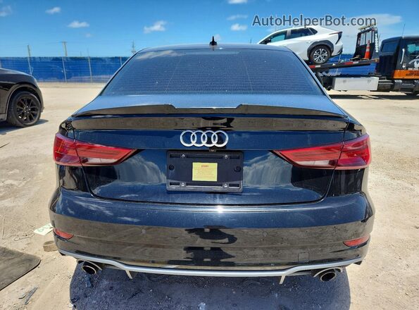 WAUJ8GFF3J1094479 2018 AUDI A3 Black Widok z tyłu