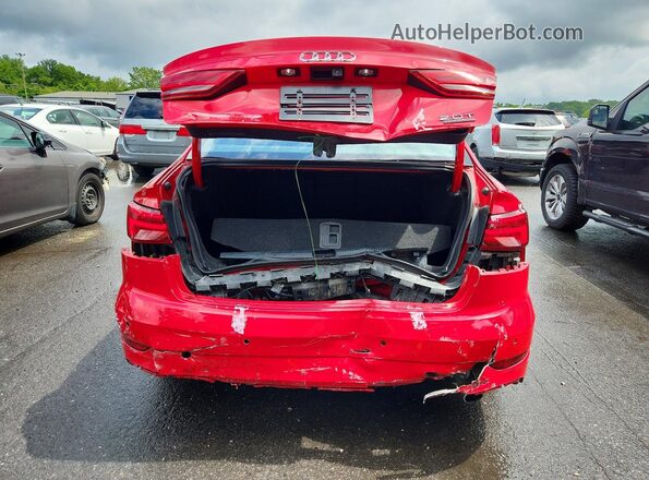 WAUJ8GFF4J1022299 2018 AUDI A3 Red Հետևի տեսք