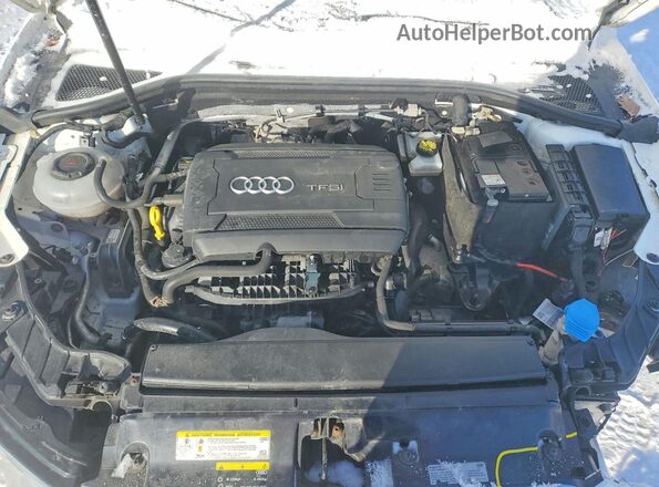WAUJ8GFF6J1072007 2018 AUDI A3 White Rear interior view