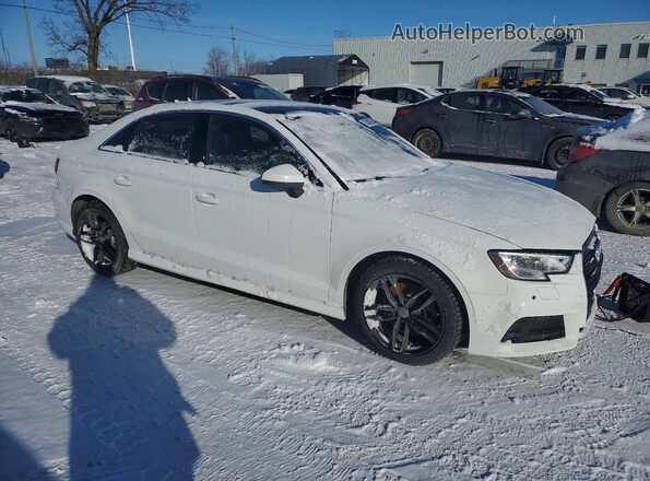 WAUJ8GFF6J1072007 2018 AUDI A3 White Front right