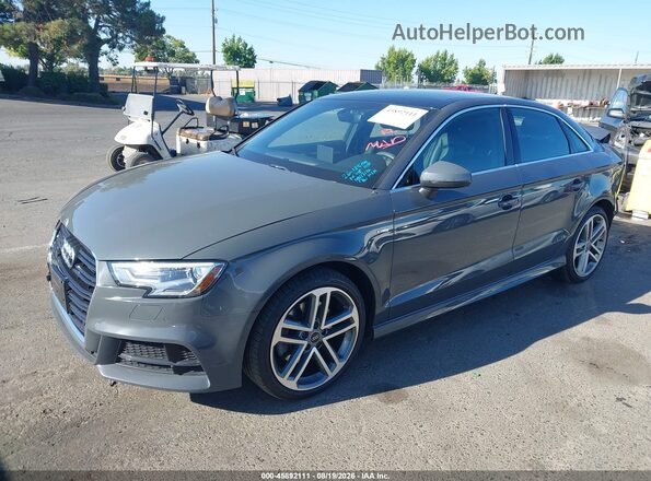 WAUJ8GFF8H1045398 2017 AUDI A3 Gray Przód lewy