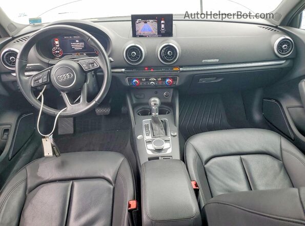 WAUJ8GFF8J1019325 2018 AUDI A3 Silver წინა პანელის ხედი