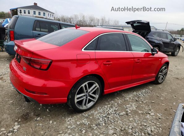 WAUJ8GFFXH1063126 2017 AUDI A3 Красный Задняя правая четверть