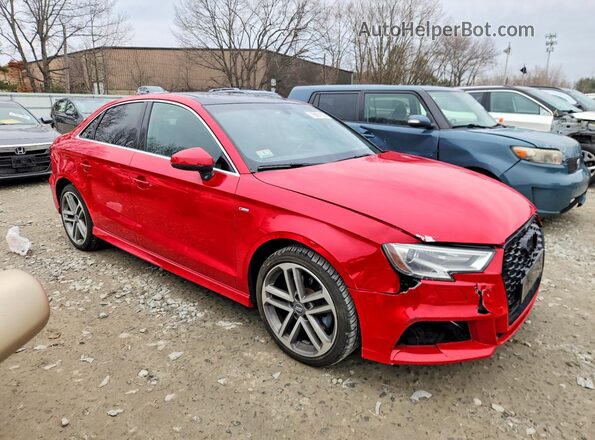 WAUJ8GFFXH1063126 2017 AUDI A3 Красный Передняя правая четверть