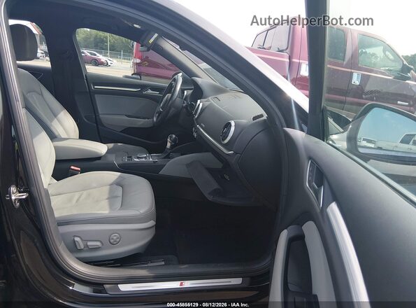 WAUJEGFF5K1026968 2019 AUDI A3 Black წინა სალონის ხედი