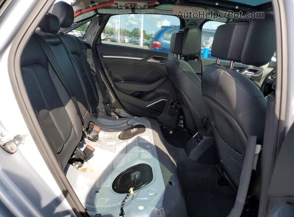 WAUJEGFF7K1024462 2019 AUDI A3 Silver Հետևի նստատեղերի տեսք