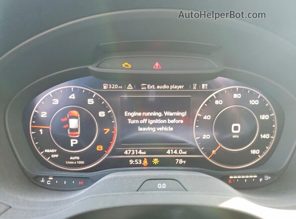 WAUJEGFF7K1024462 2019 AUDI A3 Silver Սարքավորումների վահանակի տեսք