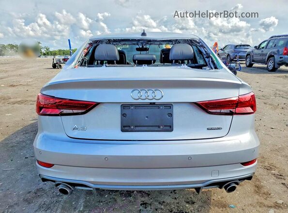 WAUJEGFF7K1024462 2019 AUDI A3 Silver Հետևի տեսք
