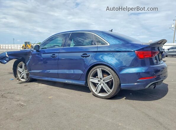 WAUJEGFFXK1018235 2019 AUDI A3 Blue Задня ліва чверть