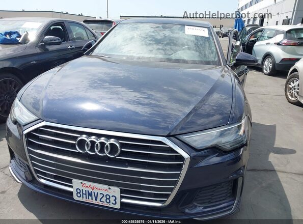 WAUK2AF22KN056784 2019 AUDI A6 Blue უკანა სალონის ხედი