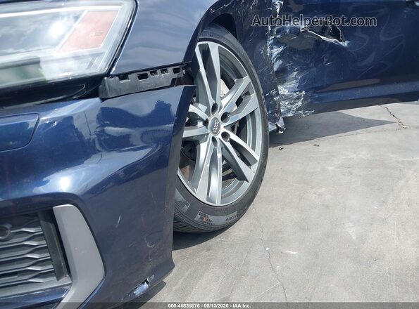 WAUK2AF22KN056784 2019 AUDI A6 Blue 