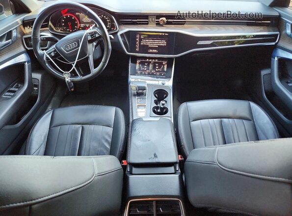 WAUK2AF27KN035283 2019 AUDI A6 Black Dashboard view