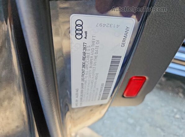 WAUK2AF27KN035283 2019 AUDI A6 Black Engine compartment view