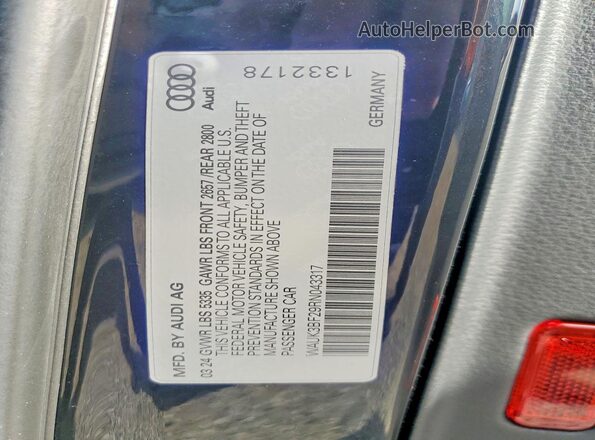 WAUK3BF29RN043317 2024 AUDI A6 Black Շարժիչի բաժամունքի տեսք