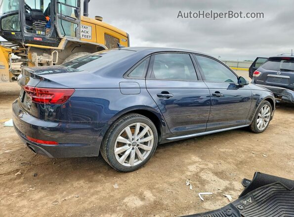 WAUKMAF41JA076204 2018 AUDI A4 Blue Rear right