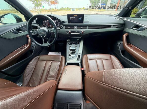 WAUKMAF45JA224967 2018 AUDI A4 Black 