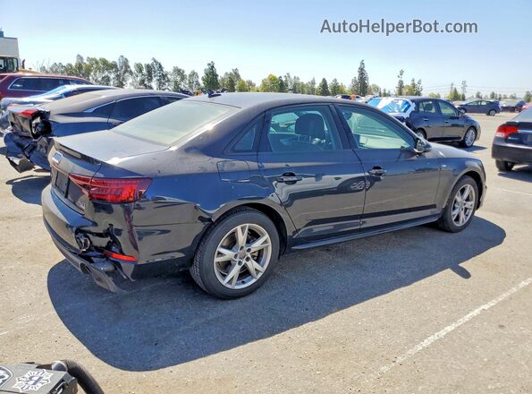 WAUKMAF45JA228680 2018 AUDI A4 Black Հետևի աջ