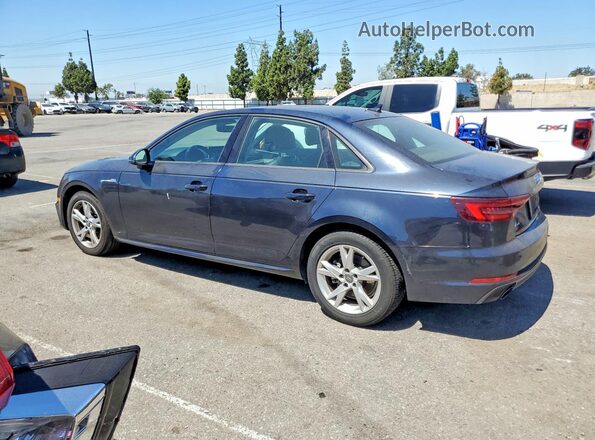 WAUKMAF45JA228680 2018 AUDI A4 Black Հետևի ձախ