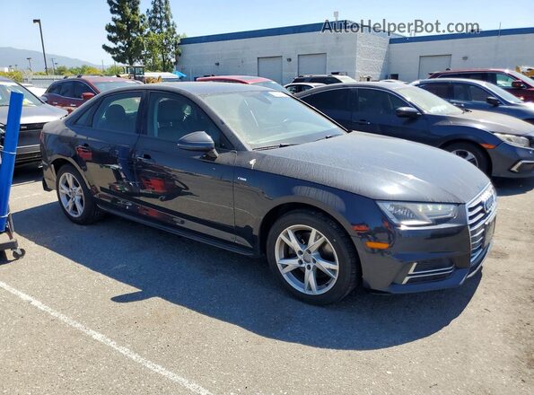 WAUKMAF45JA228680 2018 AUDI A4 Black Առջևի աջ