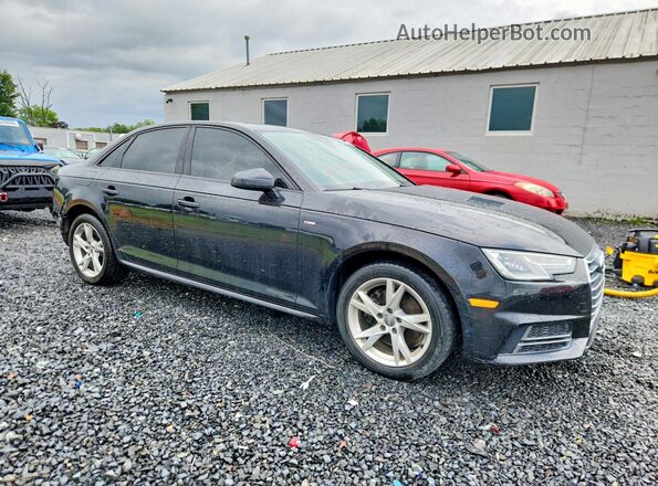 WAUKMAF46JN010501 2018 AUDI A4 Черный Передняя правая четверть